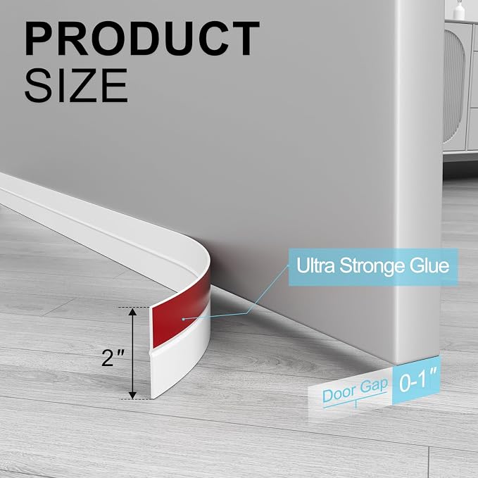 Elvone Weather Stripping Door Seal - Image 2