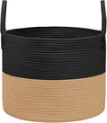JMvicyroam 65L Extra Large Machine Washable Cotton Rope Blanket Basket | by JMvicyroam