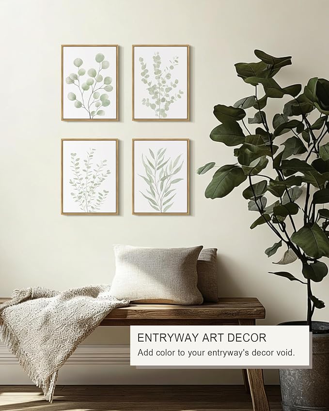 Drsoum Botanical Plant Framed Wall Art Boho Wall Decor - Image 6