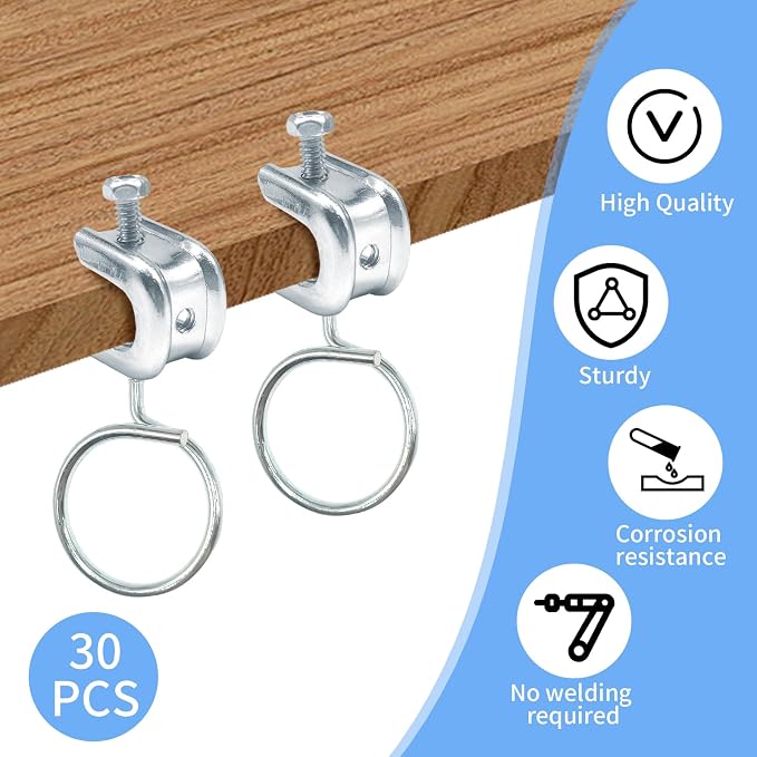 30 PC 1/4" x 20 Beam Clamp - Image 4