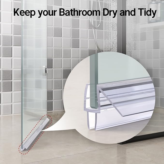 AmazerBath 3-Pack 15.75" Shower Door Bottom Seal - Image 7