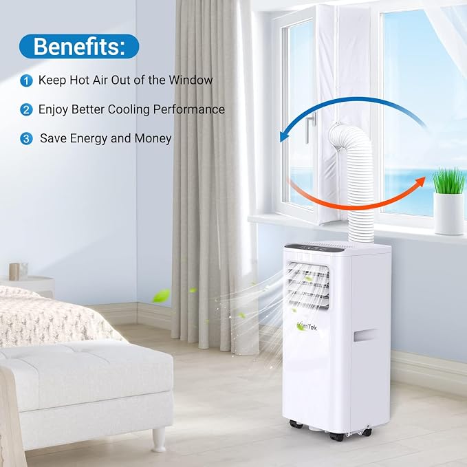 3M Window Seal Kit for Portable Air Conditioner, 100% Sealing Effect Window - Image 5