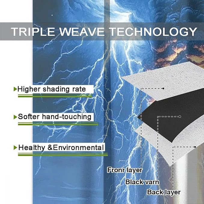 Tornado Lightning Blackout Curtains - Image 7