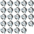 MAKERELE 24-Pack 3/4 Inch Clamp Type Cable Connectors by MAKERELE