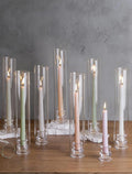 NUPTIO Hurricane Glass Candle Holders Bulk by Nuptio