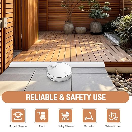 Floor Transition Strip Self Adhesive Vinyl Door Threshold Strip | Rubber - Image 2