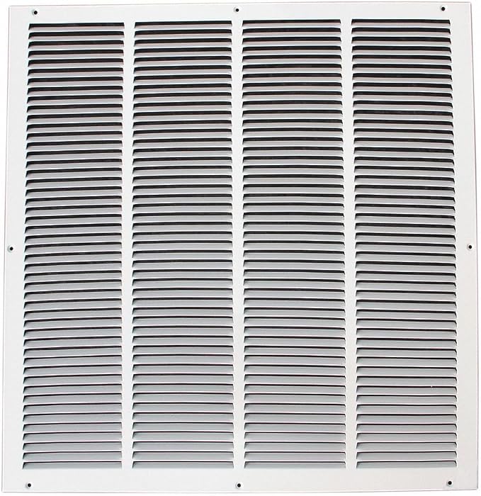 24x24 Duct Opening | Steel Return Air Grille by HOANK | Vent Cover Grill by HOANK
