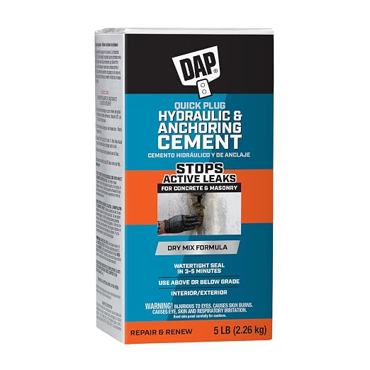 DAP Quick Plug Hydraulic Cement by DAP