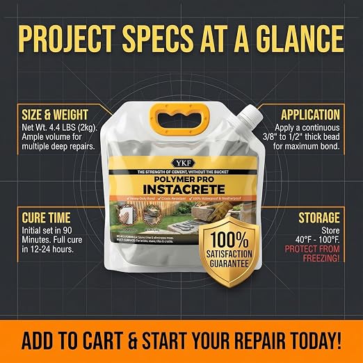 YKF Ready-to-Use Polymer Cement Adhesive Paste, Pre-Mixed Mortar Alternative - Image 9