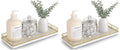 Bathroom Tray for Counter Top Organizer, Oak Wood Vanity Tray by Focusonit