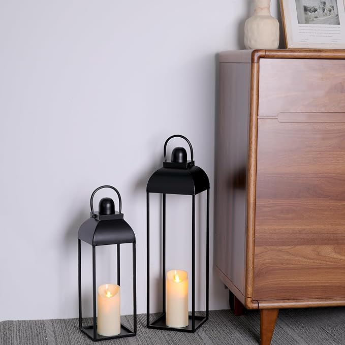 25'' 19'' Lanterns Decorative Outdoor Indoor - Image 9
