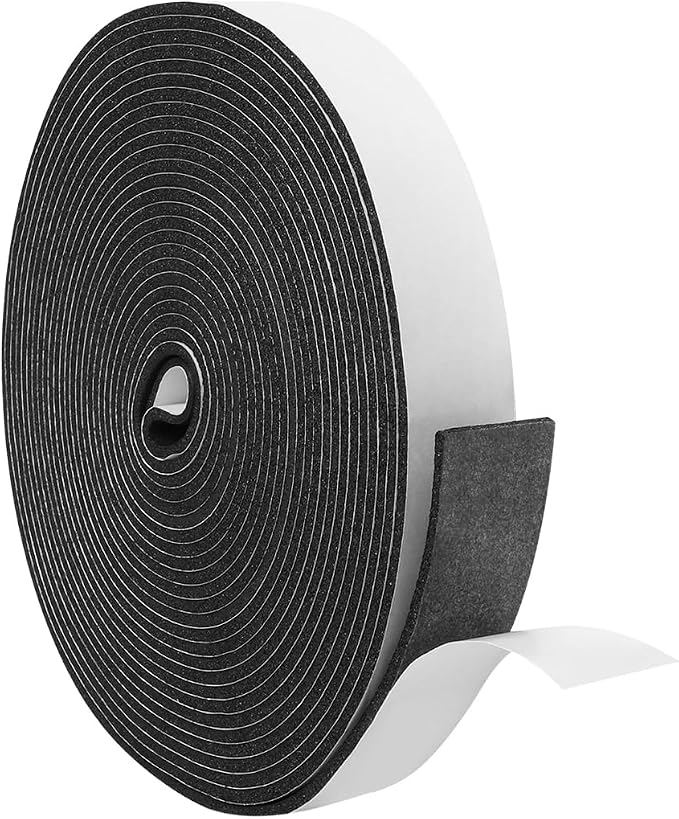 DGSL Foam Weather Stripping, 16.5Ft Door Window Seal Tape | Self Adhesive by DGSL