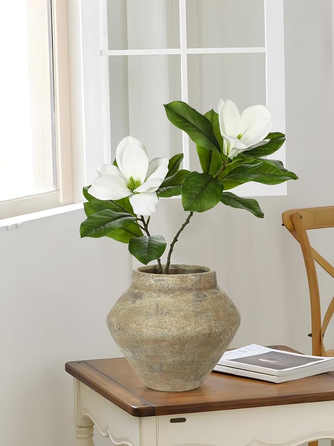Briful Large Rustic Ceramic Vase - Image 7