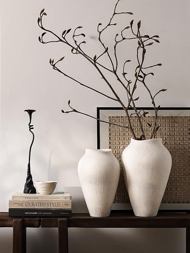 White Ceramic Vase - Image 6