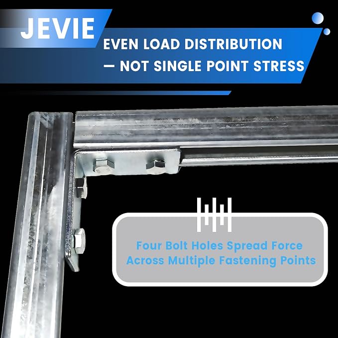 Heavy Duty 4-Hole L Angle Bracket - Image 5