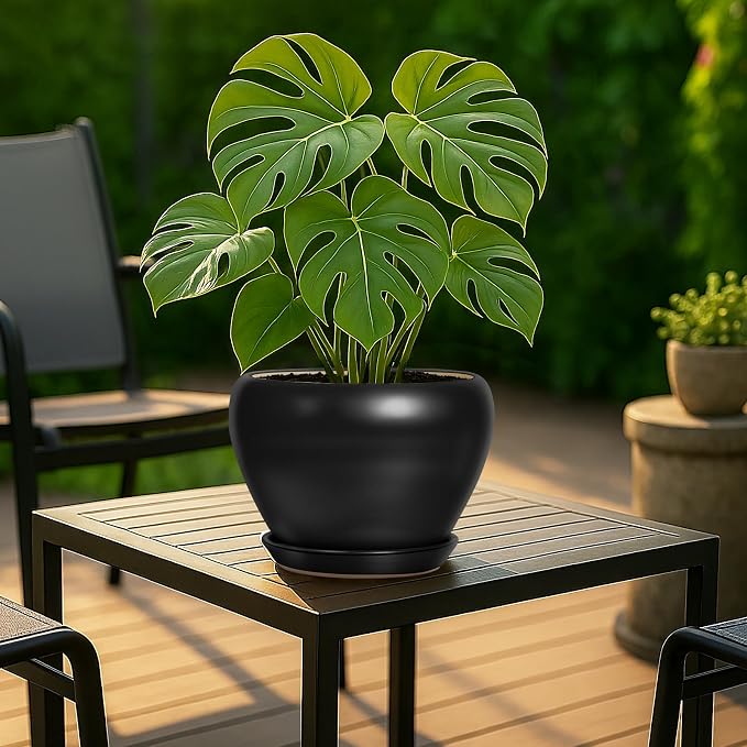 Deep Dream 8 Inch Plant Pot - Image 2