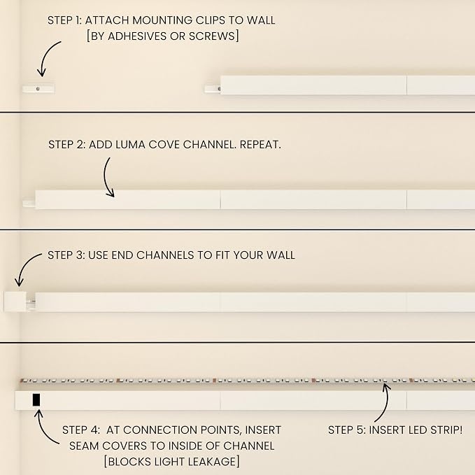The 16.4FT/5M Modular Channel Assembly Kit - Image 4