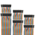 120pcs 10cm Breadboard Jumper Wires Male to Male Multicolored Dupont Wire 3.9 by EDGELEC