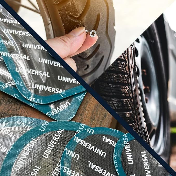 PAX 10 Pcs Heavy Duty Universal Patch, 60 x 110mm Large Rectangle Tire Repair - Image 5