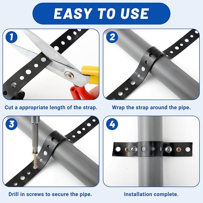 5 Rolls Black Metal Strapping - Image 5