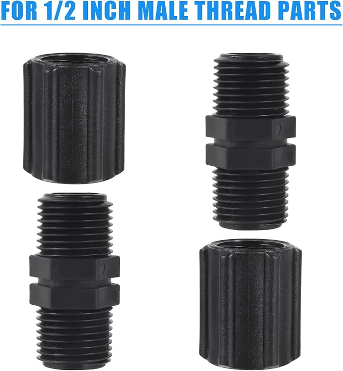 10 Pcs 1/2 Inch Double Female Thread Coupling Sprinkler Pipe | Sprinkler System - Image 4