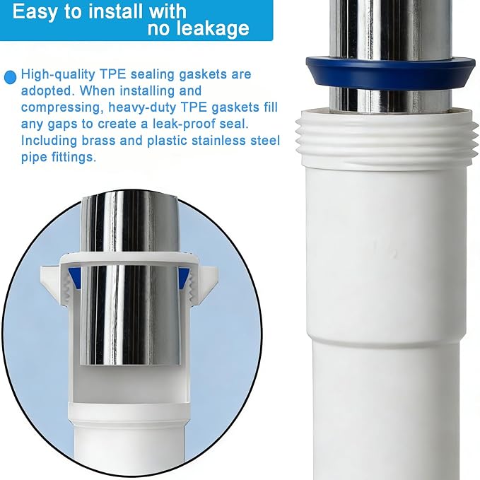 eflyefly 1-1/2 inch Kitchen Sink Drain Kit - Image 8