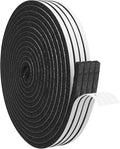 DGSL Foam Weather Stripping, 1/4" x1/4", 131Ft Door Window Seal Tape | Self by DGSL