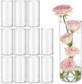 UPBUD 8 Inch Glass Cylinder Vases by UPBUD