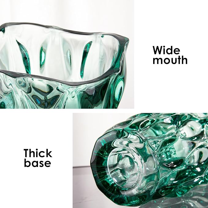 CEMABT 9.5inch 3.4 lb Glass Vases - Image 4