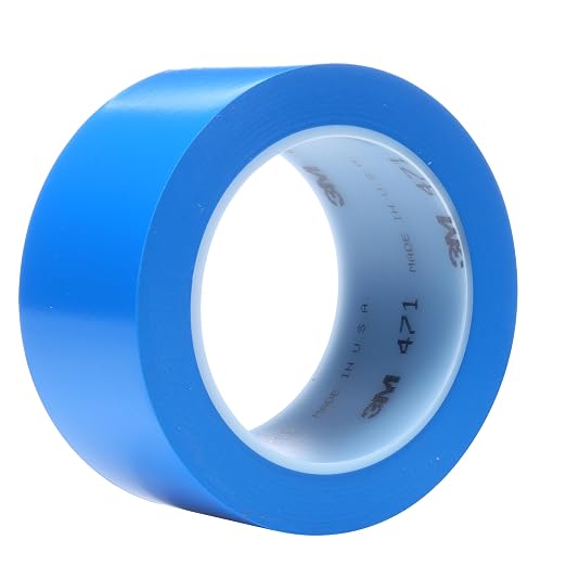 3M Vinyl Tape 471, 3 in x 36 yd, 1 Roll by 3MIndustrial