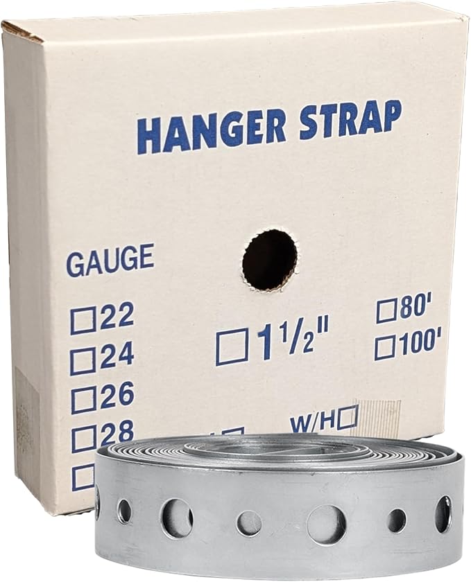 1.5" Hanger Strap 80' Bx. 26ga by Unknown