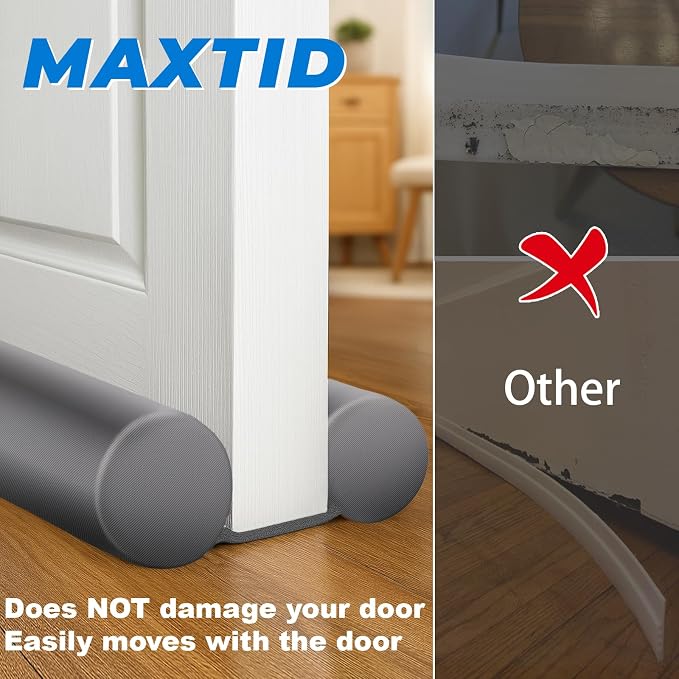 MAXTID Door Draft Stopper 36 Inch, Fits Door Gaps up to 1.7 Inch, Large Door - Image 9