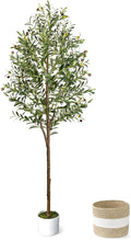 6FT Artificial Olive Tree Indoor Tall Faux by LuceAlberi