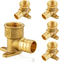 5Pack Seelink PEX Fittings, 3/4" PEX x 1/2" Female NPT Drop Ear Elbow | PEX by Seelink