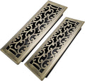 Howeall 4x14 Inches 2 Pack Heavy Duty Walkable Floor Register by Howeall