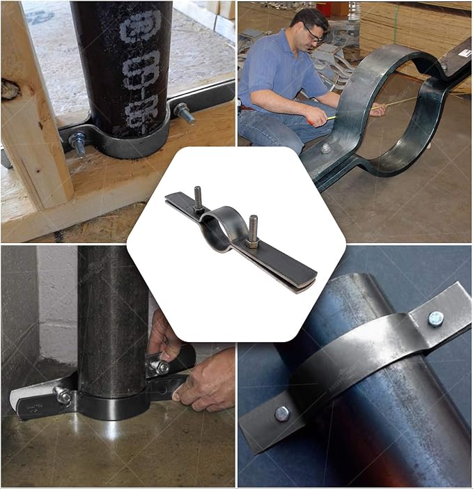 Highcraft DMST-QM212 Riser Clamp; Vertical Pipe Hanger - Image 4