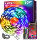 KSIPZE Led Lights for Bedroom 50ft Led Strip Lights by KSIPZE