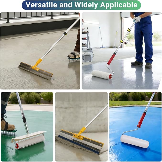 Wayona Self Leveling Concrete Tool Kit, Epoxy Floor Paint Tool - Image 7