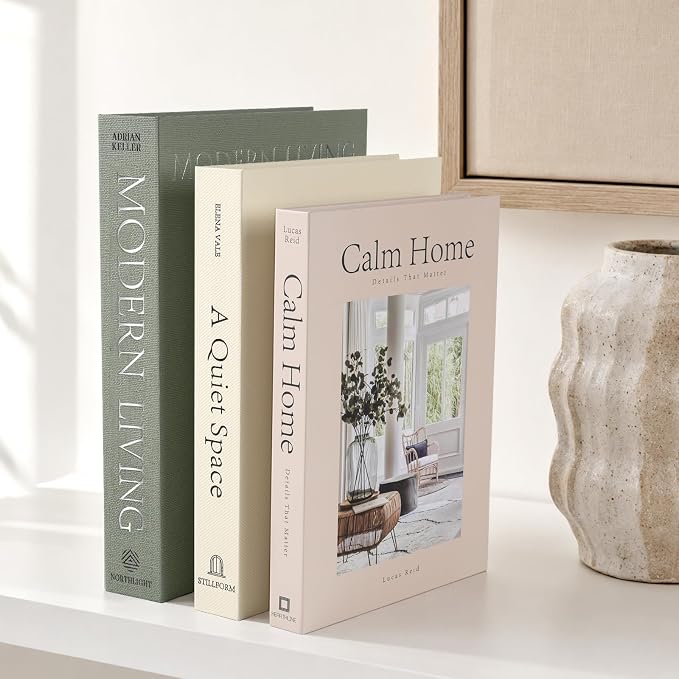 Decorative Books for Home Decor, Modern Aesthetic Decorative Book for Home - Image 9