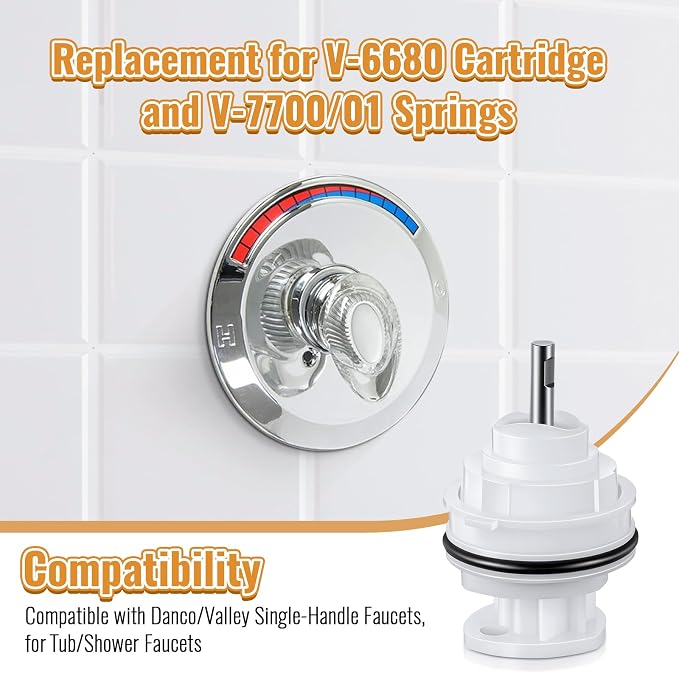Enhon 1 Pack Shower Faucets Cartridge Compatible - Image 2