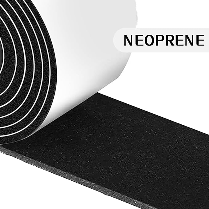 Storystore Weather Stripping Foam Tape, 1/2" x 1/4" x 10 FT Door Seal | - Image 3