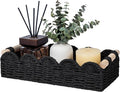 CubesLand Toilet Paper Storage Basket Organizer, Small Wicker Decor Basket | by CubesLand