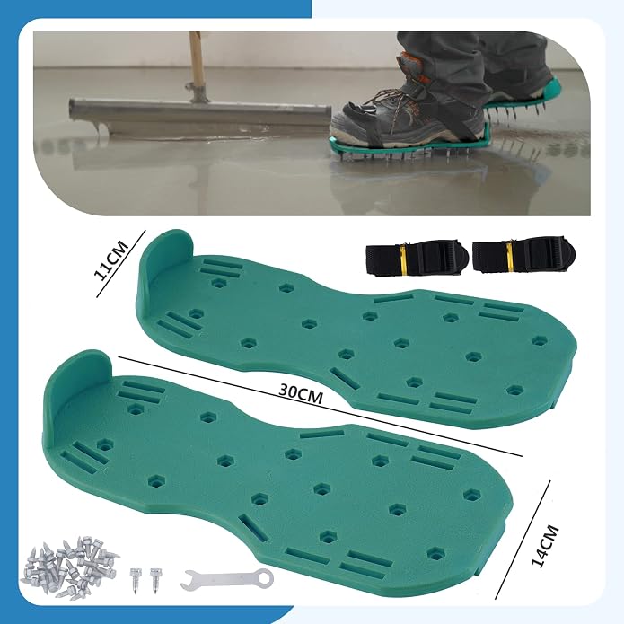 MXBAOHENG Self-Levelling Cement Tool Kit Spike Roller Self Levelling Concrete - Image 2