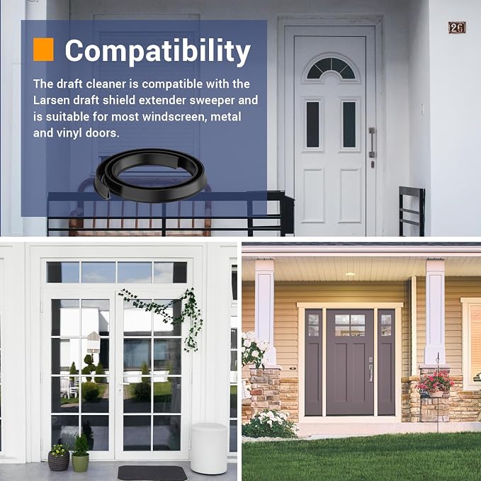Storm Door Sweep Replacement for Larson & Pella Storm Door Expander Sweep | - Image 3