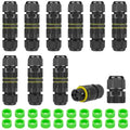 Linkstyle 10PCS 3 Pole M16 Wire Connector Waterproof IP68 External Electrical by Linkstyle