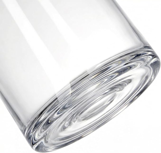 Elsjoy 4 Pack 7 Inch Clear Glass Vases - Image 4