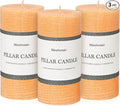 3x6 Inch Yellow Pillar Candles by MiraScents
