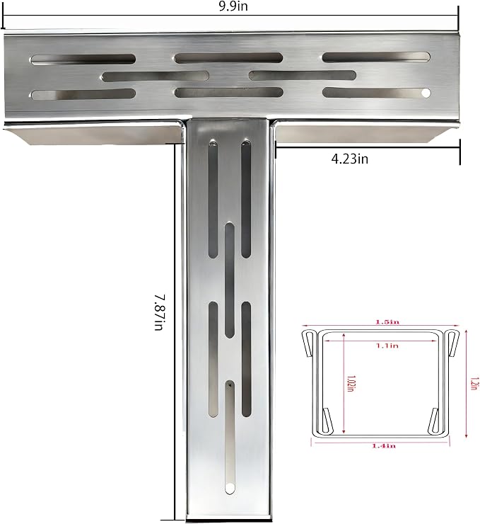 304 Stainless Steel Trench Drain Kit, Narrow Channel Drain - Image 2