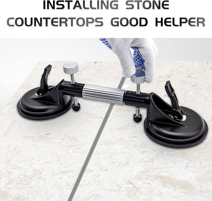 2PCS Granite Seam Setter, 6 Inch Countertop Seam Leveling Tool | Adjustable - Image 4
