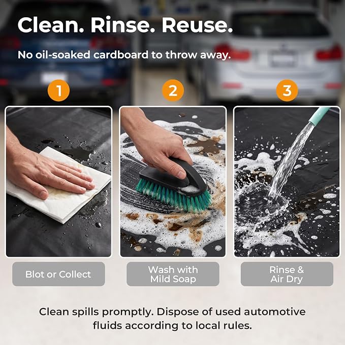 Oil Spill Mat for Garage Floor - Image 6